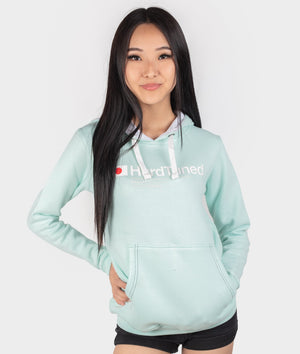 Hardtuned Essential Womens Hoodie - Aqua - Hardtuned