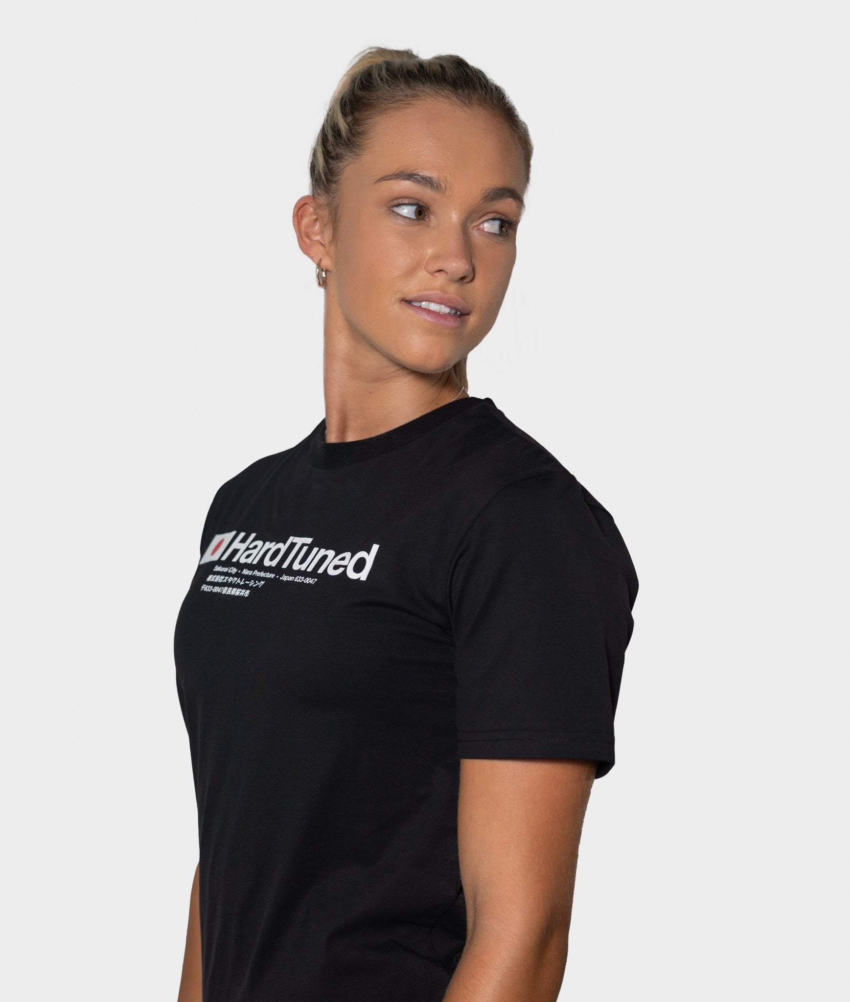 Hardtuned Essential Womens Tee - Black - Hardtuned