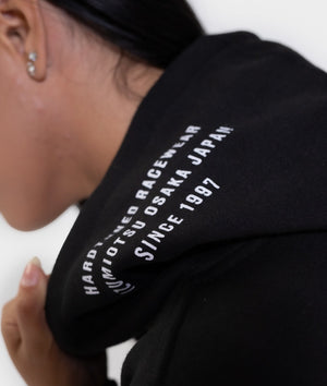 HardTuned Kanji Womens Hoodie - Black - Hardtuned