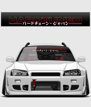 Hardtuned Keyline Window Banner - Hardtuned