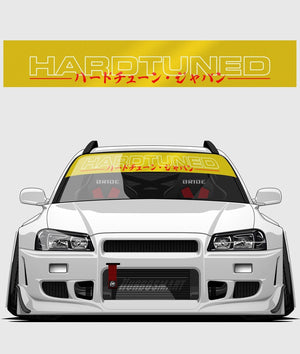 Hardtuned Keyline Window Banner - Hardtuned