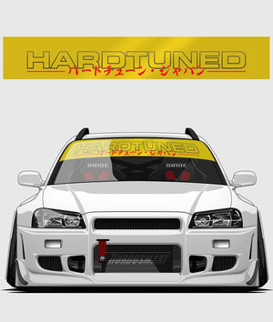 Hardtuned Keyline Window Banner - Hardtuned