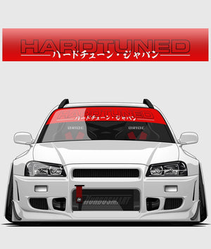 Hardtuned Keyline Window Banner - Hardtuned