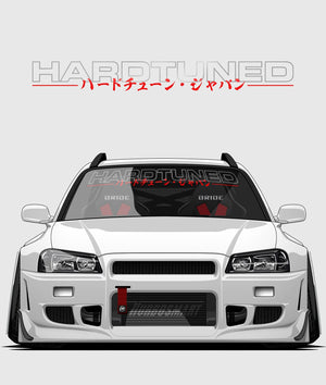 Hardtuned Keyline Window Banner - Hardtuned