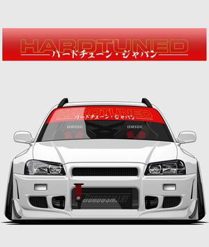 Hardtuned Keyline Window Banner - Hardtuned