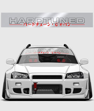 Hardtuned Keyline Window Banner - Hardtuned