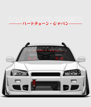 Hardtuned Keyline Window Banner - Hardtuned