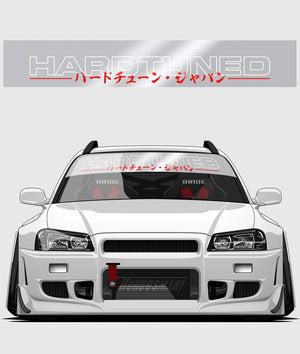 Hardtuned Keyline Window Banner - Hardtuned