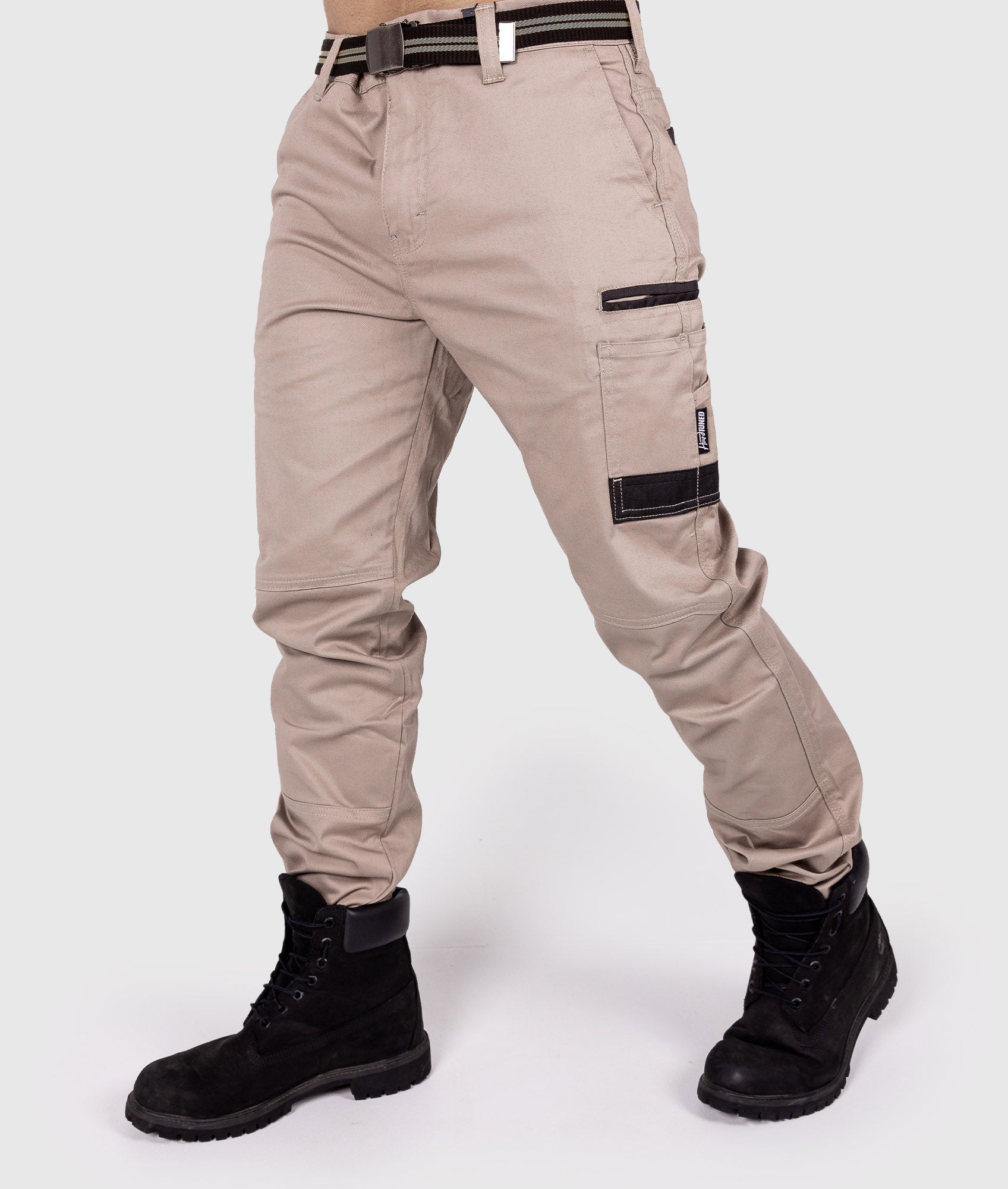 HardTuned Pitstop Cargo Pants - Tan - Hardtuned