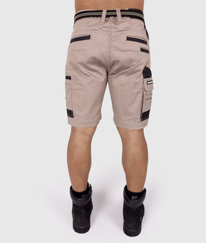 HardTuned Pitstop Cargo Shorts - Tan - Hardtuned