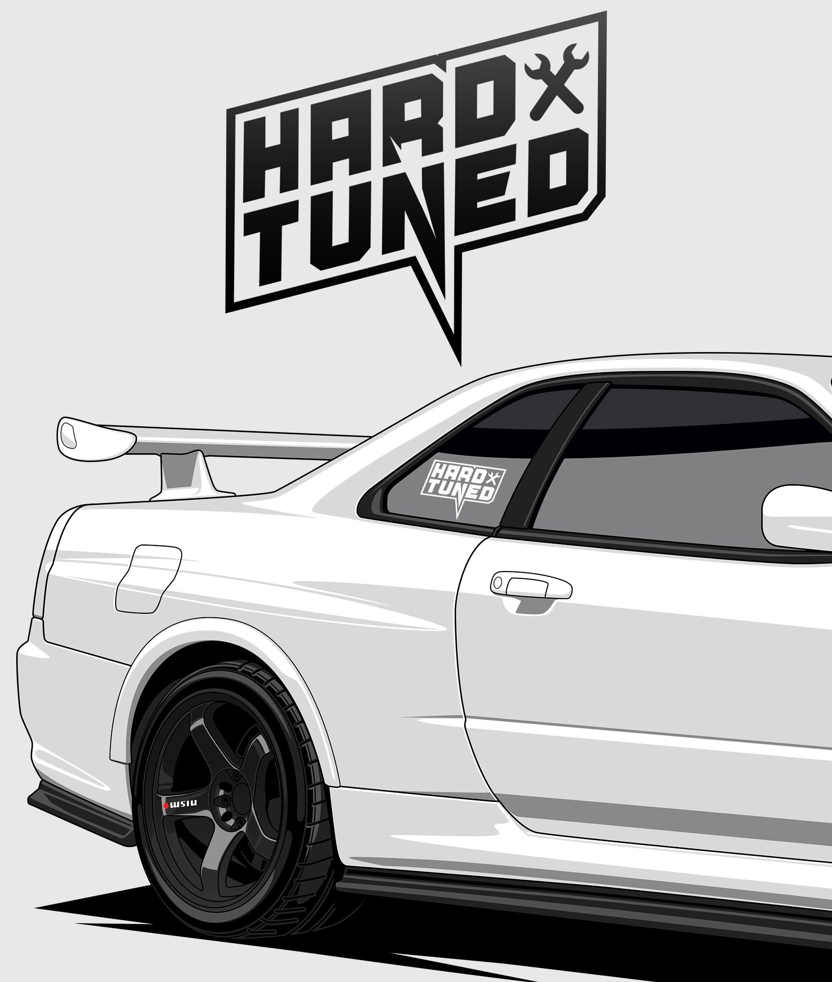 HardTuned Pitstop Vinyl Sticker - Hardtuned