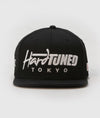 Hardtuned Tokyo Black Flat Brim Cap - Hardtuned