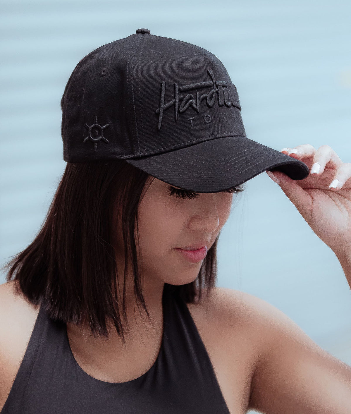 Hardtuned Tokyo White A-Frame Cap Hardtuned Tokyo White A-Frame Cap