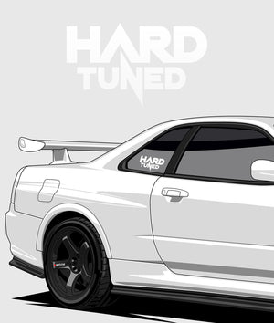 Hardtuned Voltage Vinyl Sticker - Hardtuned