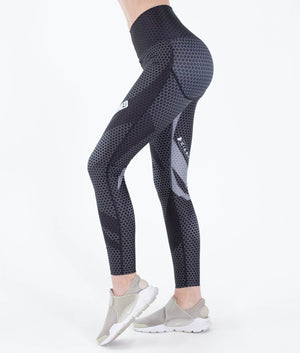 Hex Contour Leggings - Black - Hardtuned