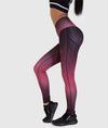 Hex Contour Leggings - Plum - Hardtuned