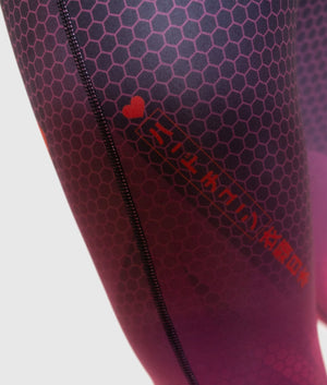 Hex Contour Leggings - Plum - Hardtuned