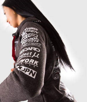 Honda Civic FK, FN, EP Womens Hoodie - Hardtuned