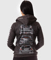 Honda Civic FK, FN, EP Womens Hoodie - Hardtuned