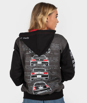 Honda Mugen Womens Hoodie - Hardtuned