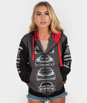 Honda Mugen Womens Hoodie - Hardtuned