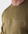 HT Embroidered Sweater - Olive - Hardtuned