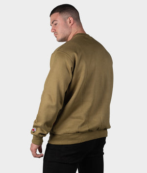 HT Embroidered Sweater - Olive - Hardtuned