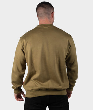 HT Embroidered Sweater - Olive - Hardtuned