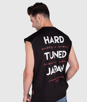 HTXJPN Crossing Tank Top - Black - Hardtuned