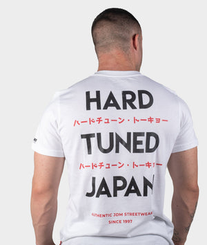 HTxJPN Crossing Tee - White - Hardtuned