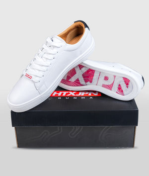 HTXJPN Gunma White Sneakers - Hardtuned