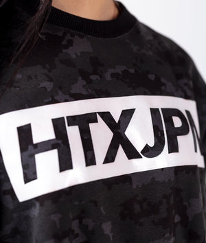 HTXJPN Times Crew Womens Sweater - Camo - Hardtuned