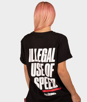 Illegal Use Of Speed Womens Tee - Hardtuned