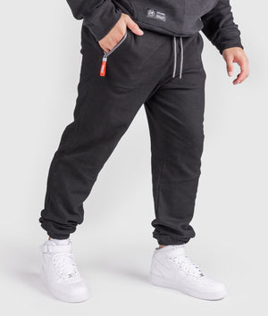 Katakana P1 Fleece Track Pants - Black - Hardtuned