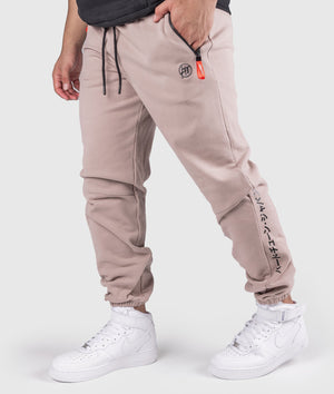 Katakana P1 Fleece Track Pants - Latte - Hardtuned