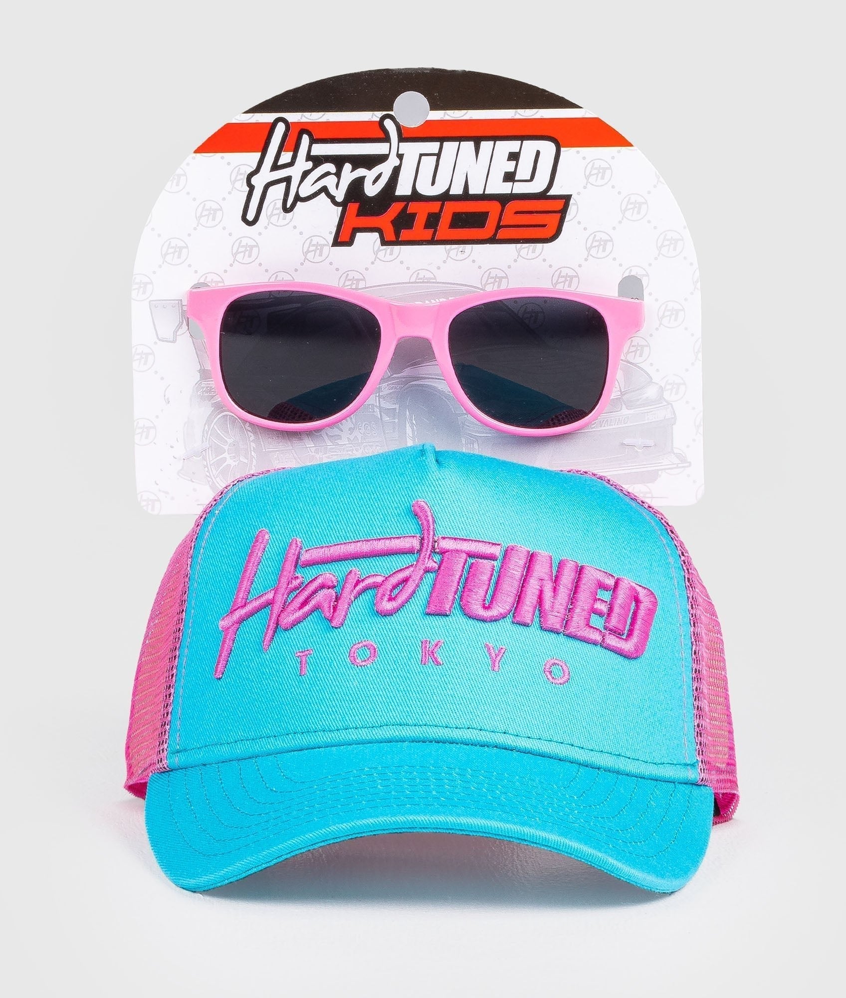 Kids Cap and Sunglass Set - Hardtuned Pink - Hardtuned