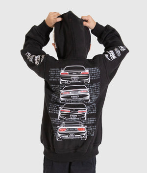 Kids Nissan Silvia Hoodie - Hardtuned