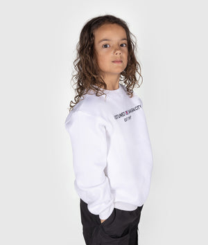 Kids Sakurai Sweater - White - Hardtuned