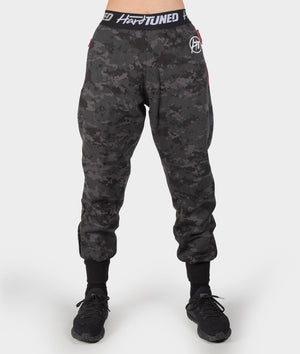 Ladies Camo Track Pants - Hardtuned