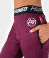 Ladies Power Over Trackies - Plum - Hardtuned