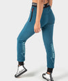 Ladies Power Over Trackies - Teal - Hardtuned