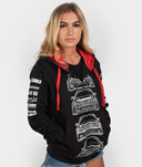 Lexus/Toyota Womens Hoodie - Hardtuned