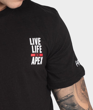 Life on the Apex Tee - Black - Hardtuned