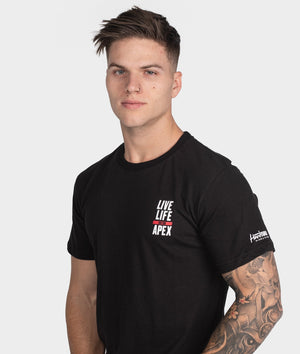 Life on the Apex Tee - Black - Hardtuned