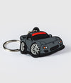 Mazda RX7 Rubber Key Ring - Hardtuned