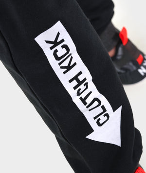 Mens Power Over Track Pants - Black - Hardtuned