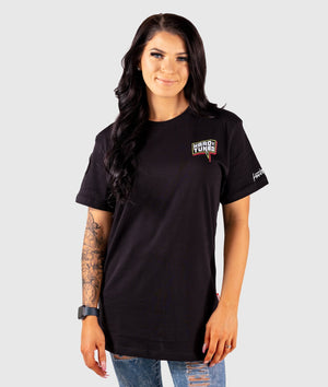 Mitsubishi EVO X Fragment Womens Tee - Hardtuned