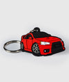 Mitsubishi EVO X Rubber Key Ring - Hardtuned