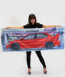 Mitsubishi Evolution 9 Garage Flag - Hardtuned
