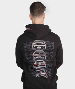 Mitsubishi Evolution Hoodie - Hardtuned